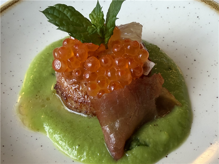scallop canape